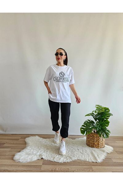 6 butik altı üstü butik Σετ αθλητικών φόρμας California Print