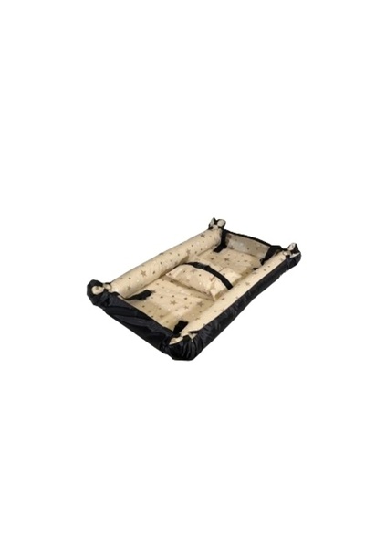 LOOVE BEBE Jüpiter Bebek Hamak Yatağı Siyah-Kahverengi