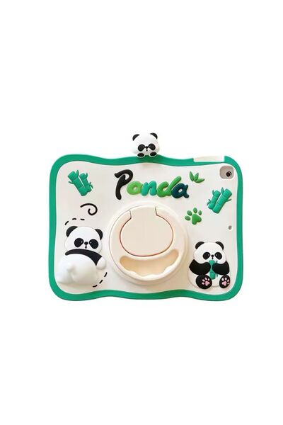 Alfa MEC Ipad Air 4/5. Nesil 10.9 İnç Uyumlu Askılı Panda Standlı Çocuklara Ö...