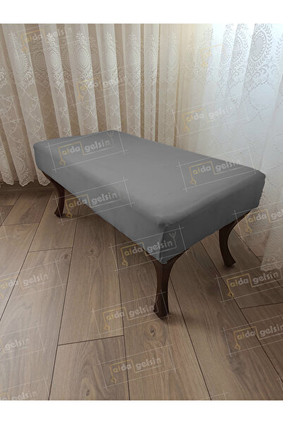 aldagelsin Ayak Ucu Kapı Önü Antre Düz Bench Puf Orta Sehpa Ceviz Ayak (110*45)