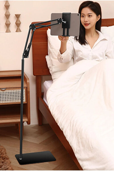 asua Profesyonel Tablet Tutucu 3 Eklemli 360 Derece Döner Stand Kaliteli Dökü...