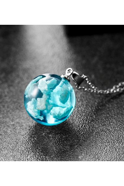 ema Glow in the Dark Cloud Necklace
