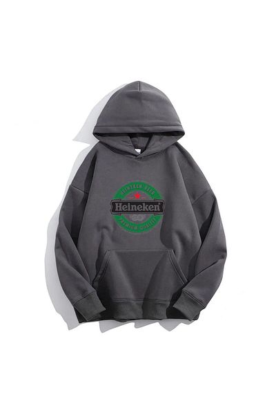 Moda Glo Унисекс суичър с качулка Heineken