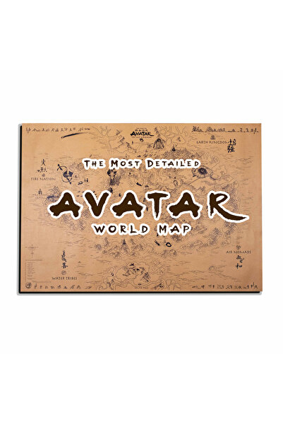 Talented Bears Workshop Avatar The Last Airbender Son Hava Bükücü Dünya Harit...