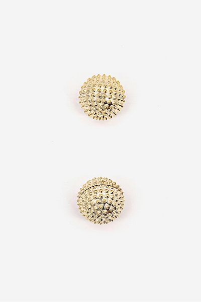 Tchibo 2 Pieces Balls For Finger Gymnastics, Gold