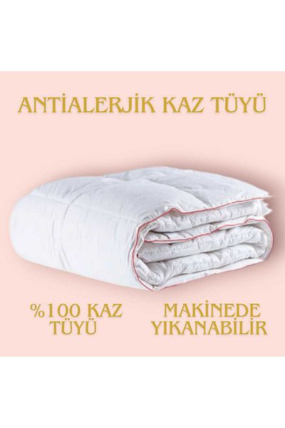 GameFruy Antiallergic Goose Feather Quilt Large Size 200X220 cm
