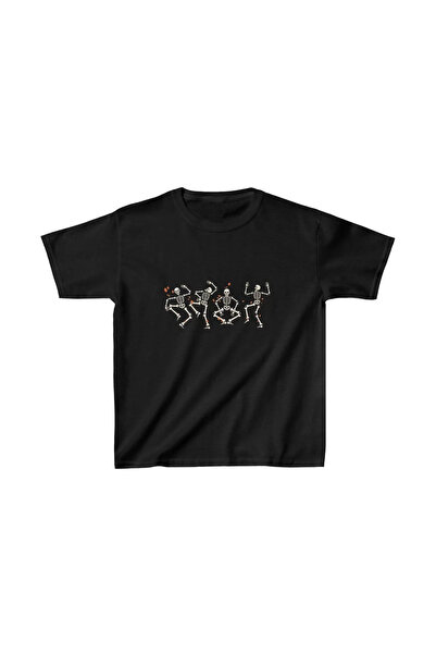 Moda Masalı تي شيرت فيلمورا بريميوم مطبوع - أسود