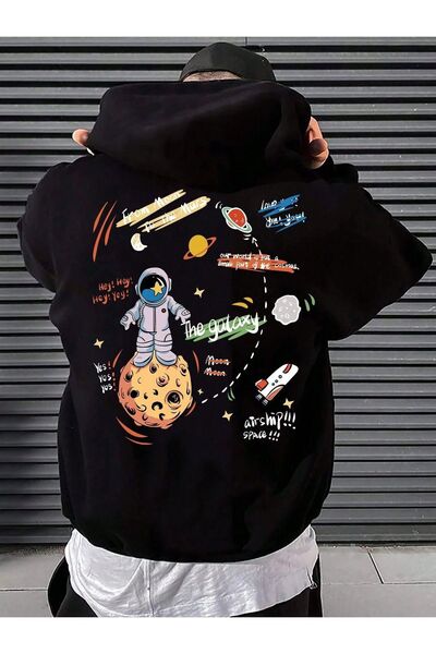 Moda Glo Hanorac unisex The Galaxy Written