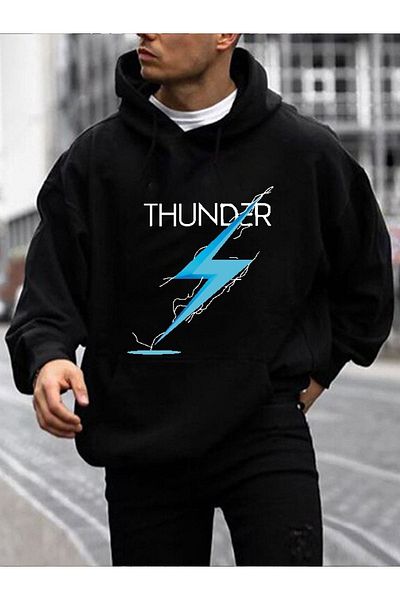 Moda Glo Hanorac unisex Thunder Written