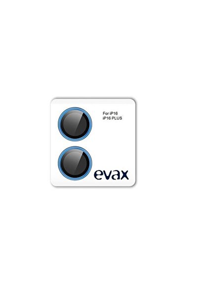 Evax (SAFIR) واقي عدسة الكاميرا من الياقوت المتوافق مع هاتف Iphone 16 / 16 Plus مع جهاز سهل التركيب