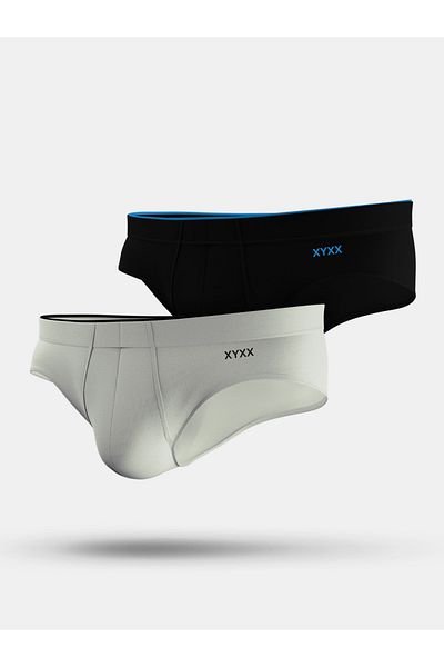 XYXX By Styli Pack of 2 - Seam Detail Modal Briefs