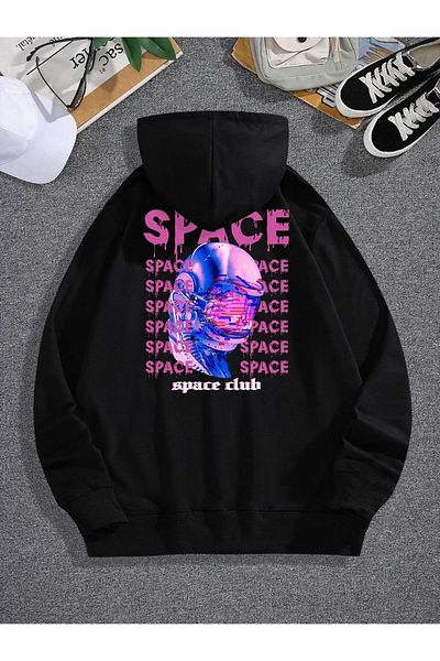 Moda Glo Hanorac unisex Space Written