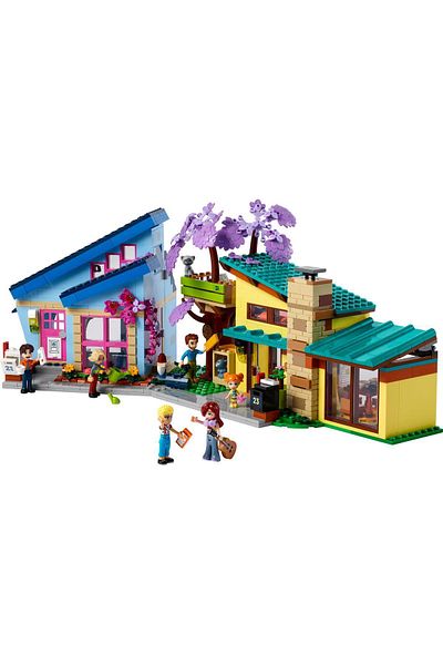 LEGO ® Friends Olly and Paisley's Family Houses 42620 Building Set for 7+ Year Old Kids (1,126 P)