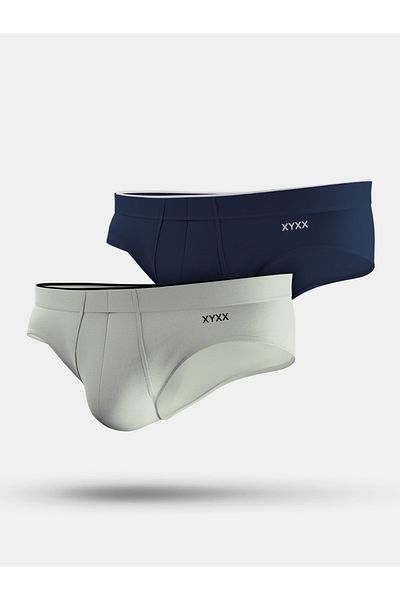 XYXX By Styli Pack of 2 - Seam Detail Modal Briefs