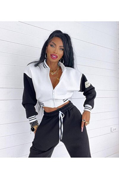 Genel Markalar Cepli fermuarlı spor eşofman takımı