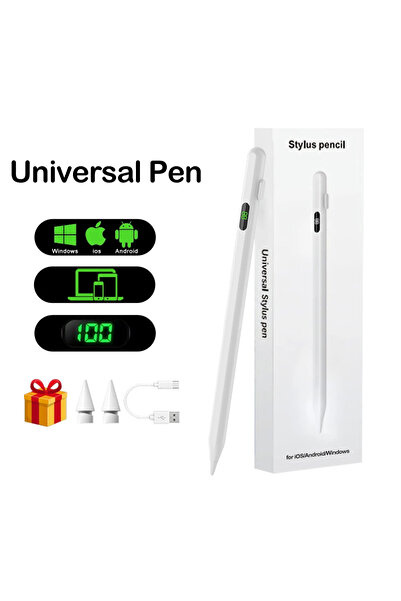 MMP SHOP Tüm Modeller İle Uyumlu  Stylus Hassas Yazı Çizim Kalemi Yedek Uç He...