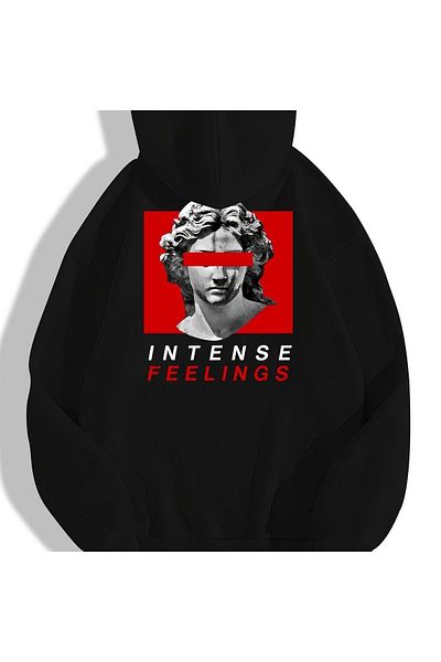 Moda Glo Hanorac scris unisex intens