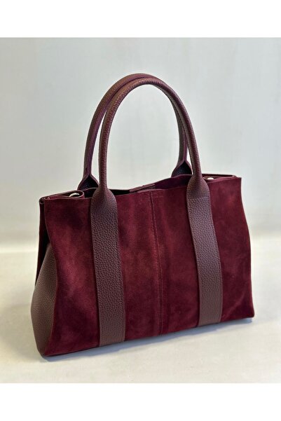 My Easy Shop Mesbag dámska taška z pravej kože semiš veľká veľkosť Nová sezóna