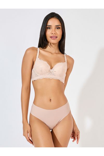 Styli Pack of 2 - Padded Wired All Over Lace T-Shirt Bra