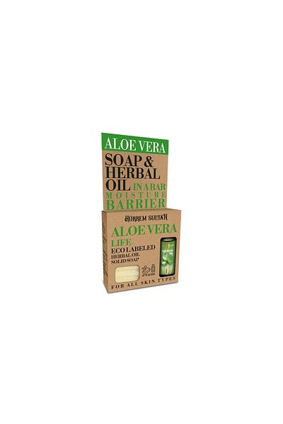 JASPER Hürrem Sultan 100% Aloe Vera Soap and Aloe Vera Oil