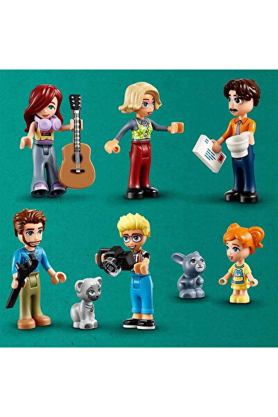 TOYFEST Friends Olly and Paisley's Family Houses - Multi-Piece Building Toy 1126 Pieces 42620