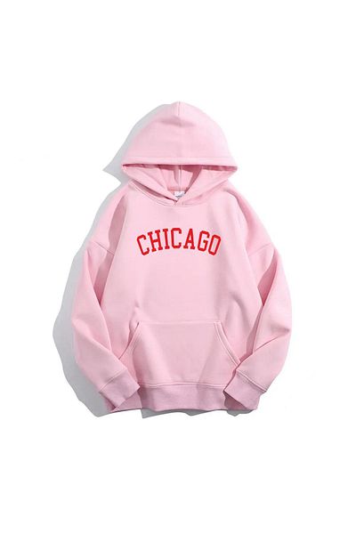 Moda Glo Φούτερ με κουκούλα Chicago Unisex