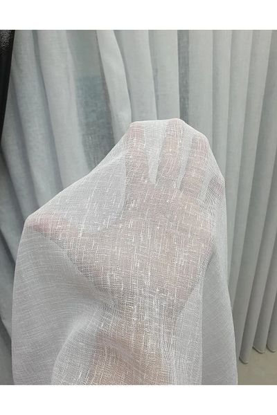 Perdeplus Frilly Linen Tulle Curtain - Cornequin and Rustic Matching Design