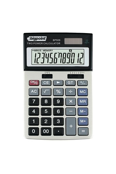 Stabilo Bigpoint Calculator - Table Top 12 Cases (Bp509)