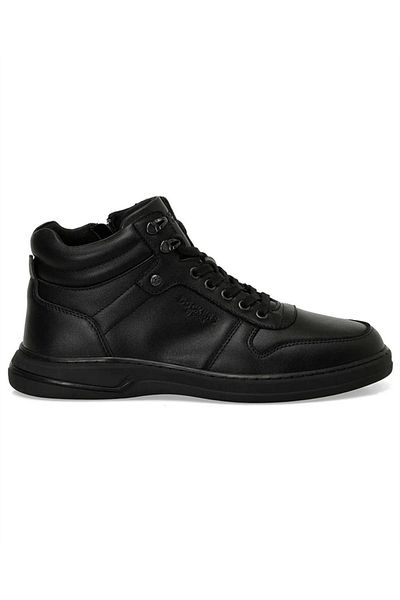 Dockers By Gerli 237237   4Pr Men's Black Leather Boots Running Shoes