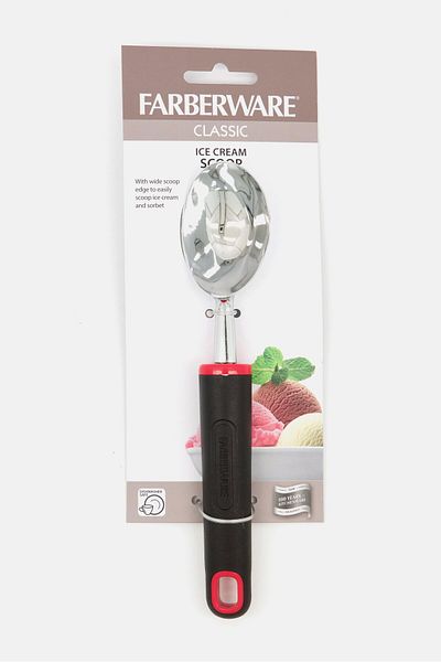 Farberware Metal Ice Cream Scoop, Black