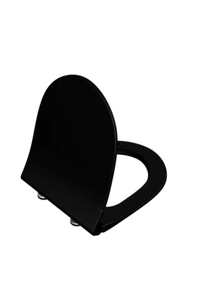 Artema Sento Soft Slim Klozet Kapağı-DP-M.Siyah 120-483-009 Yavaş Kapanır