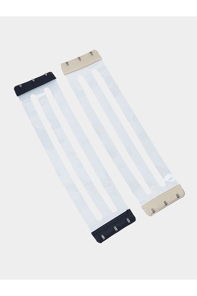 Styli Set of 2 - Transparent Back Band Bra Extenders