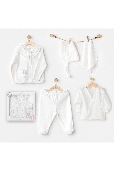 andywawa Ecru Baby Hospital Exit - Ecru Color