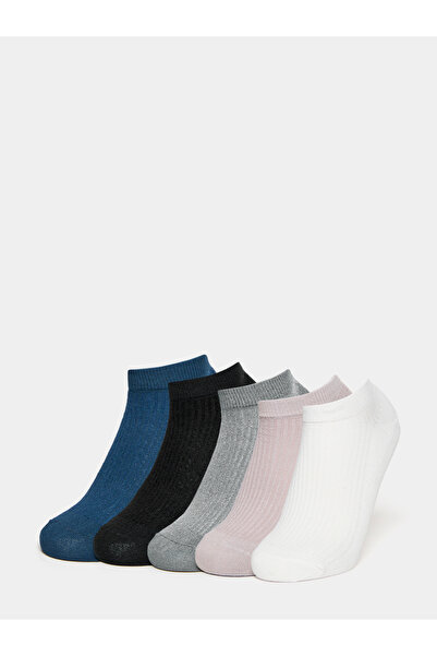 Styli Set of 5 - Textured Ankle Socks