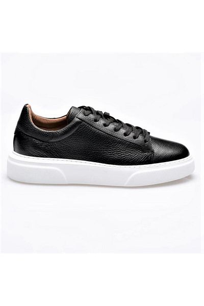 BAGSSHOES 2501 Footcap Pantofi pentru bărbați din piele naturală cu talpă înaltă premium