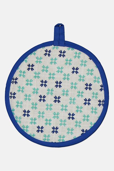 Sttelli Bloom Pot Holder 23 X 23 D Cm, Blue