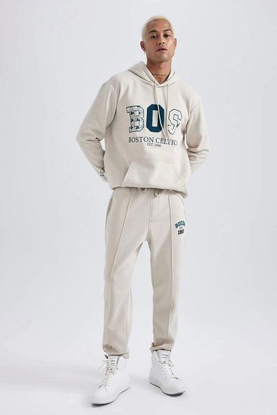 DeFacto A9682 Fit Nba Boston Celtics Sweat Shirt