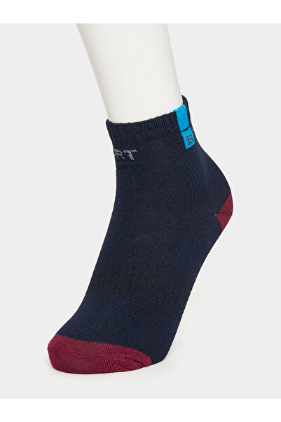 Styli Pack of 5 - Contrast Print Quarter Socks