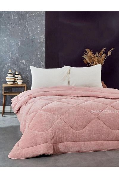NAURA Concept Single Double Sided Ranforce Cotton Silicone Welsoft Quilt 155X215 cm