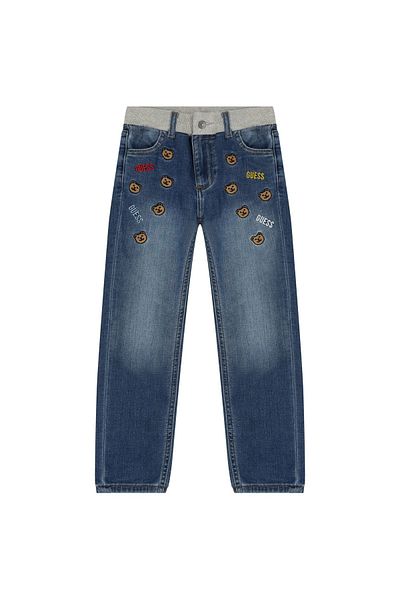 Guess Knit Denim Slim Pant