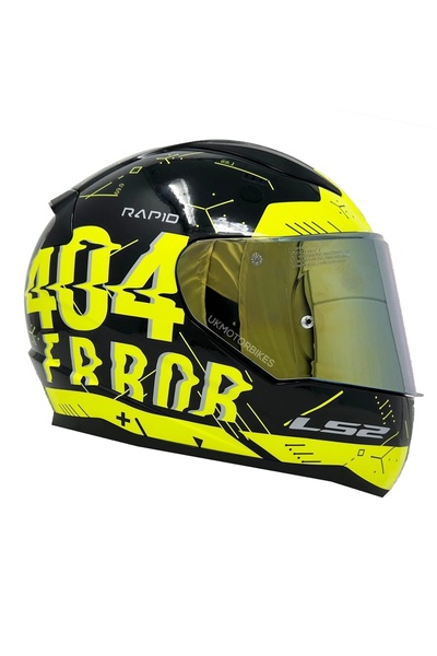 LS2 RAPID PLAYER SARI KASK (SARI+ŞEFFAF CAM)