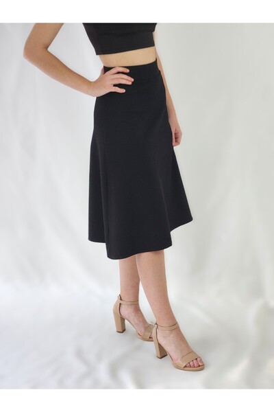 YAXİ FUSTA ELASTICĂ CU DUNGI NEGRE