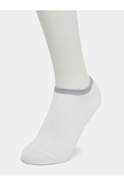 Styli Pack of 3 - Ribbed Contrast Cuff Shoeliner Socks