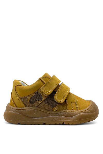 Tuğba Ortopedi 159 Orthopedic 100% Genuine Leather Baby Boy Yellow First Step Shoes