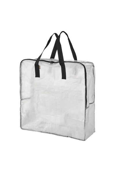 IKEA Transparent Polypropylene Storage Bag - 65X22X65 cm