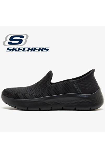 SKECHERS Go Walk Flex 124963TK Slip-İns Pantofi sport casual pentru femei NEGRI