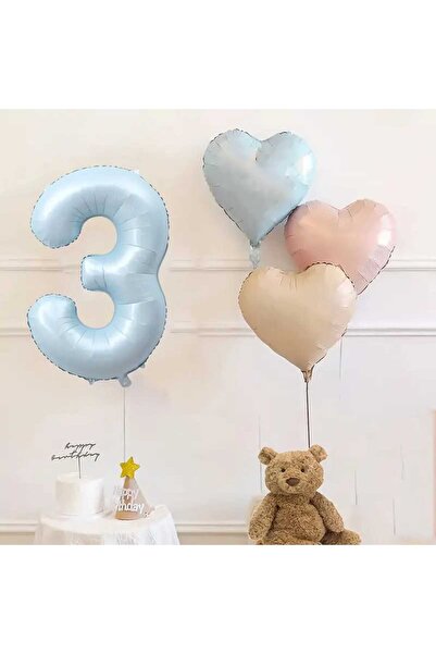 DÜVENCİ TİCARET Aşk Balon Seti - Doğum Günü ve Parti Süslemeleri için