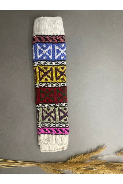 MESKSTORE El Örgüsü Tozluk Sıcak Tutan Kışlık Tozluk Small Beden