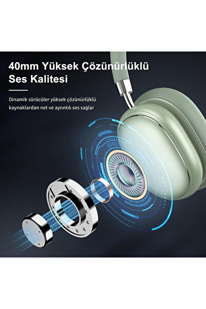 Linktech Hp5 Anc Kulak Üstü Kablosuz Bluetooth Kulaklık