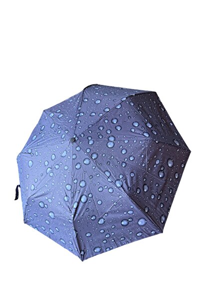 EZMK EV GEREÇLERİ Şemsiye, 8 Telli Yarı Otomatik Yetişkin Şemsiye (Çanta Boy)